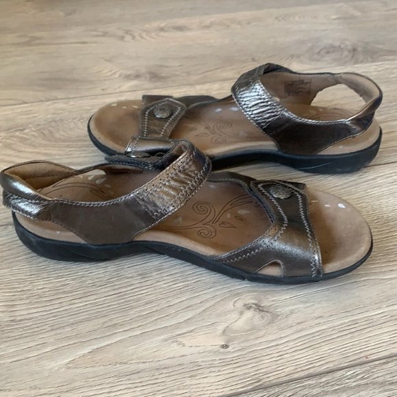 Taos Leather Desire Sandals Size 10 - Picture 3 of 10